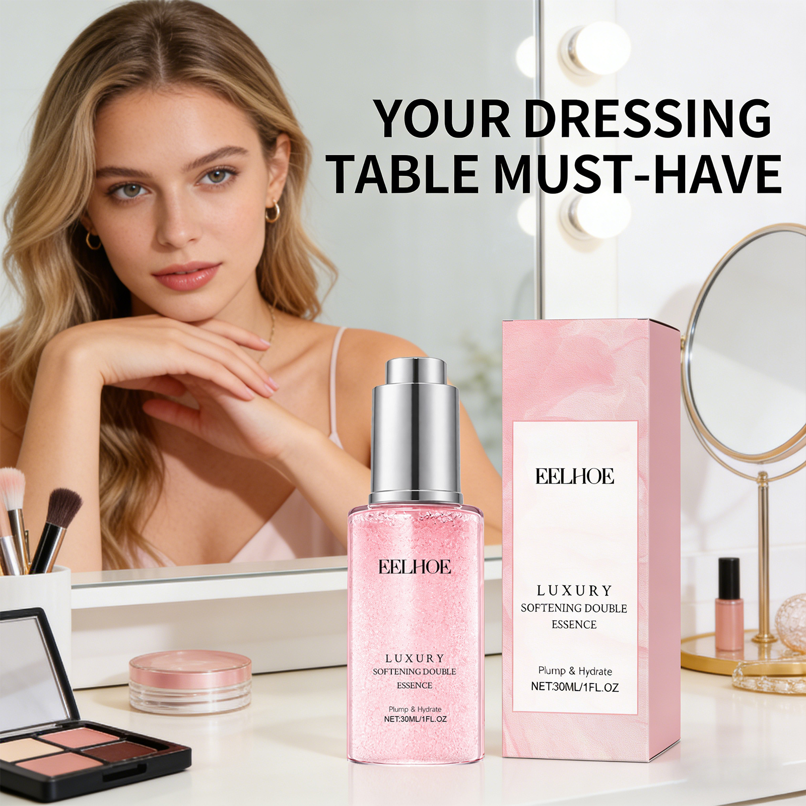 Luxury Natural Skincare - Luxury Softening Double Essence Repair Skin