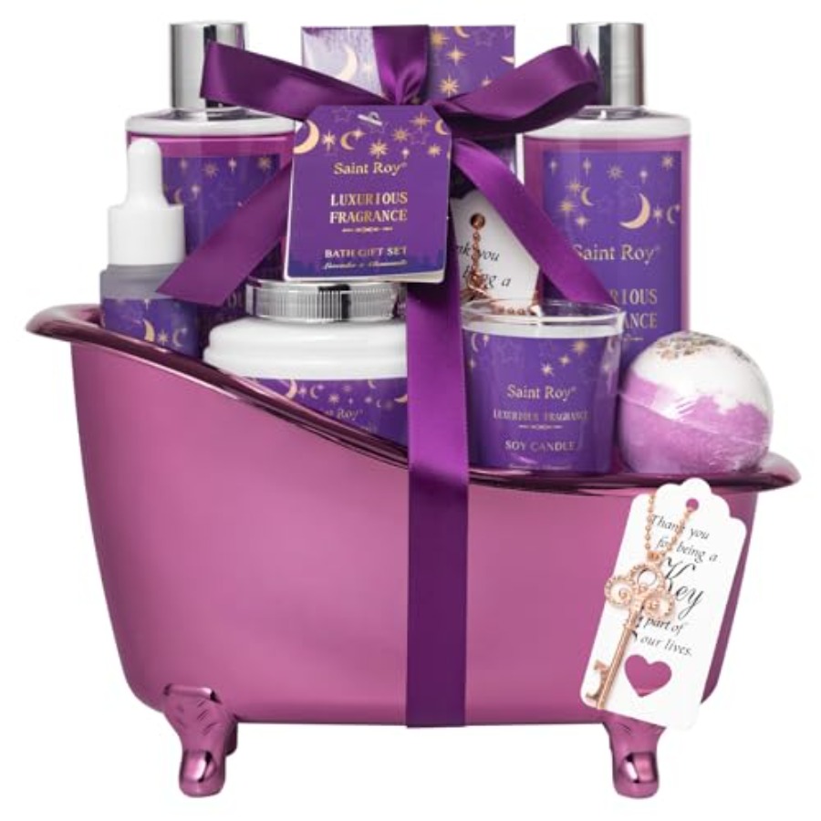 Luxury Skincare Gift Set - Bath Basket Spa Kit Spa Gifts