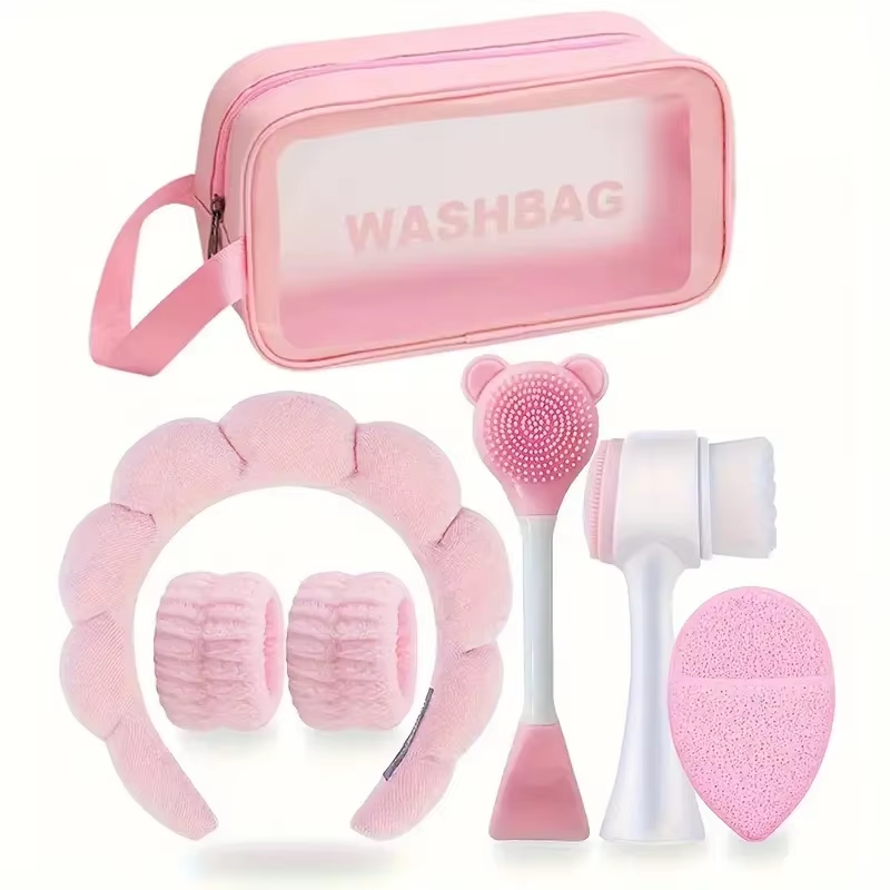 Luxury Skincare Gift Set - 7-piece makeup and face wash beauty