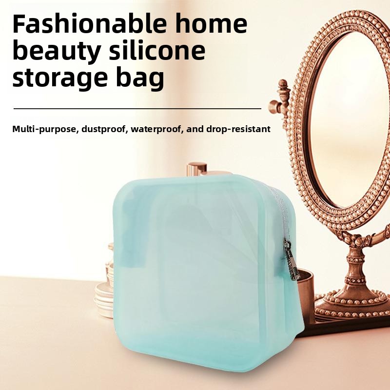 Silicone Cosmetic Bag Zipper T - Luxury Skincare Travel Sets のレビューと価格