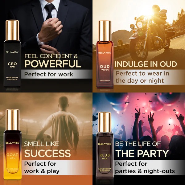 Bella Vita Luxury Perfume Set  - Luxury Skincare For Men のレビューと価格