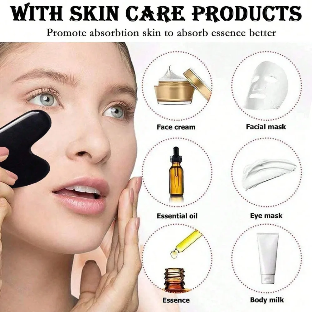3Pcs Ice Face Roller Gua Sha B - Luxury Skincare Gift Set のレビューと価格
