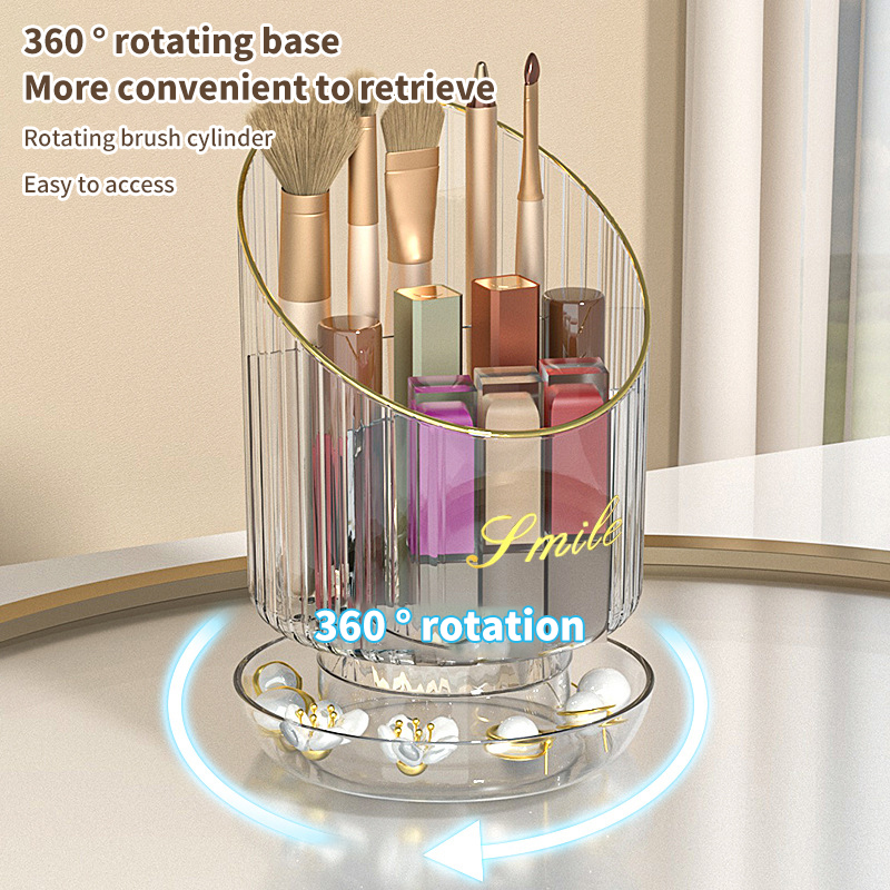 360° Rotating Makeup Brush Hol - Luxury Skincare And Makeup Brands のレビューと価格