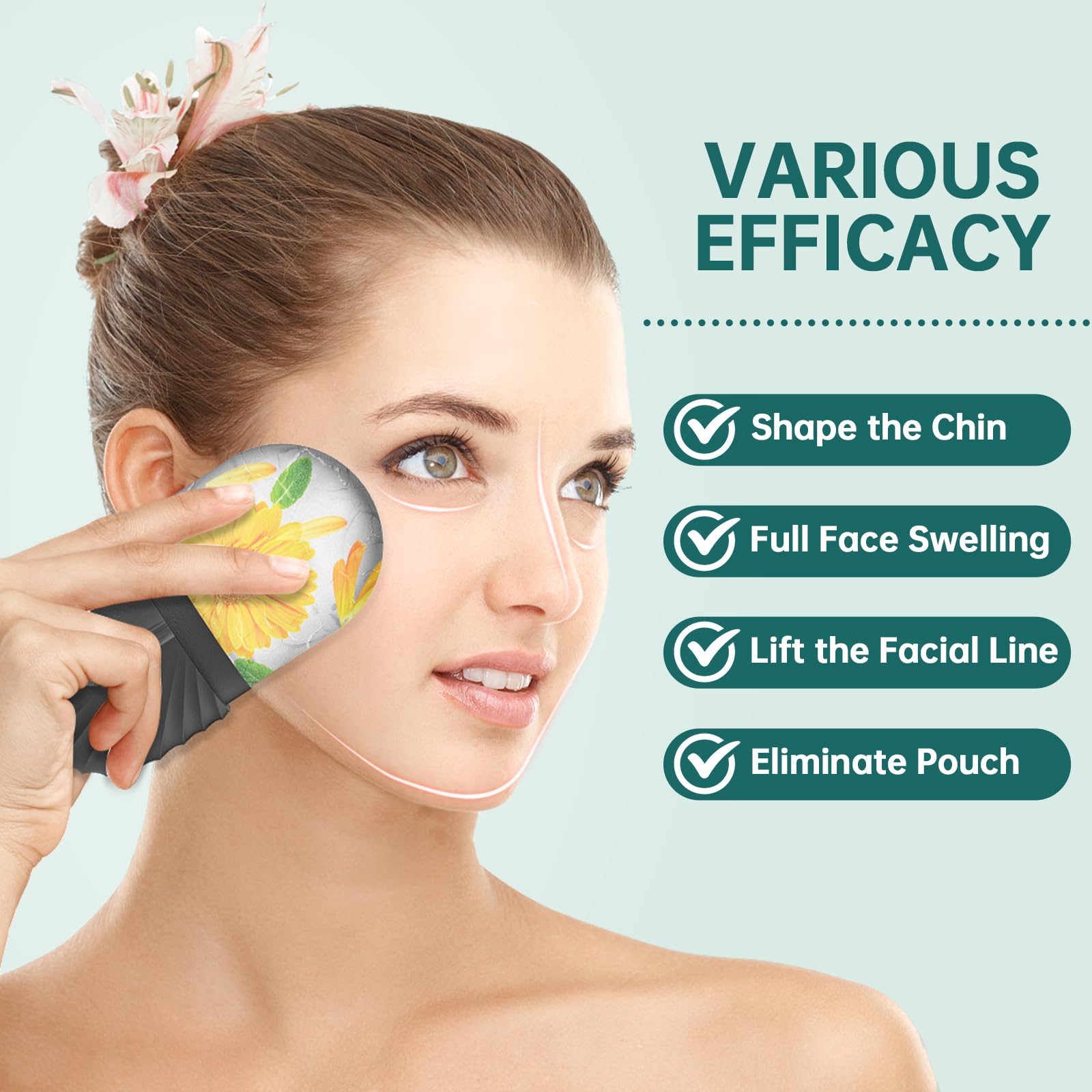 1/2/3pcs Ice Face Roller Facia - Luxury Skincare Gift Set のレビューと価格