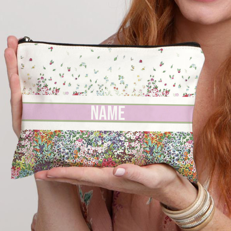 Custom Name Cosmetic Bag Trend - Luxury Skincare And Makeup Brands のレビューと価格