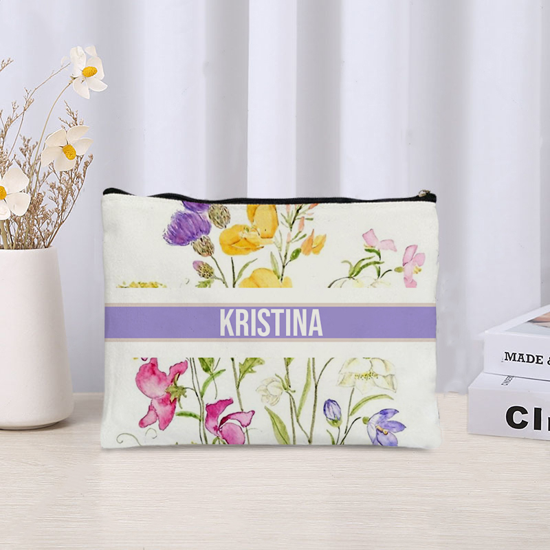 Custom Name Cosmetic Bag Trend - Luxury Skincare And Makeup Brands のレビューと価格