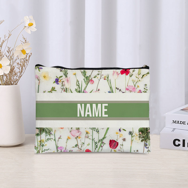 Custom Name Cosmetic Bag Trend - Luxury Skincare And Makeup Brands のレビューと価格
