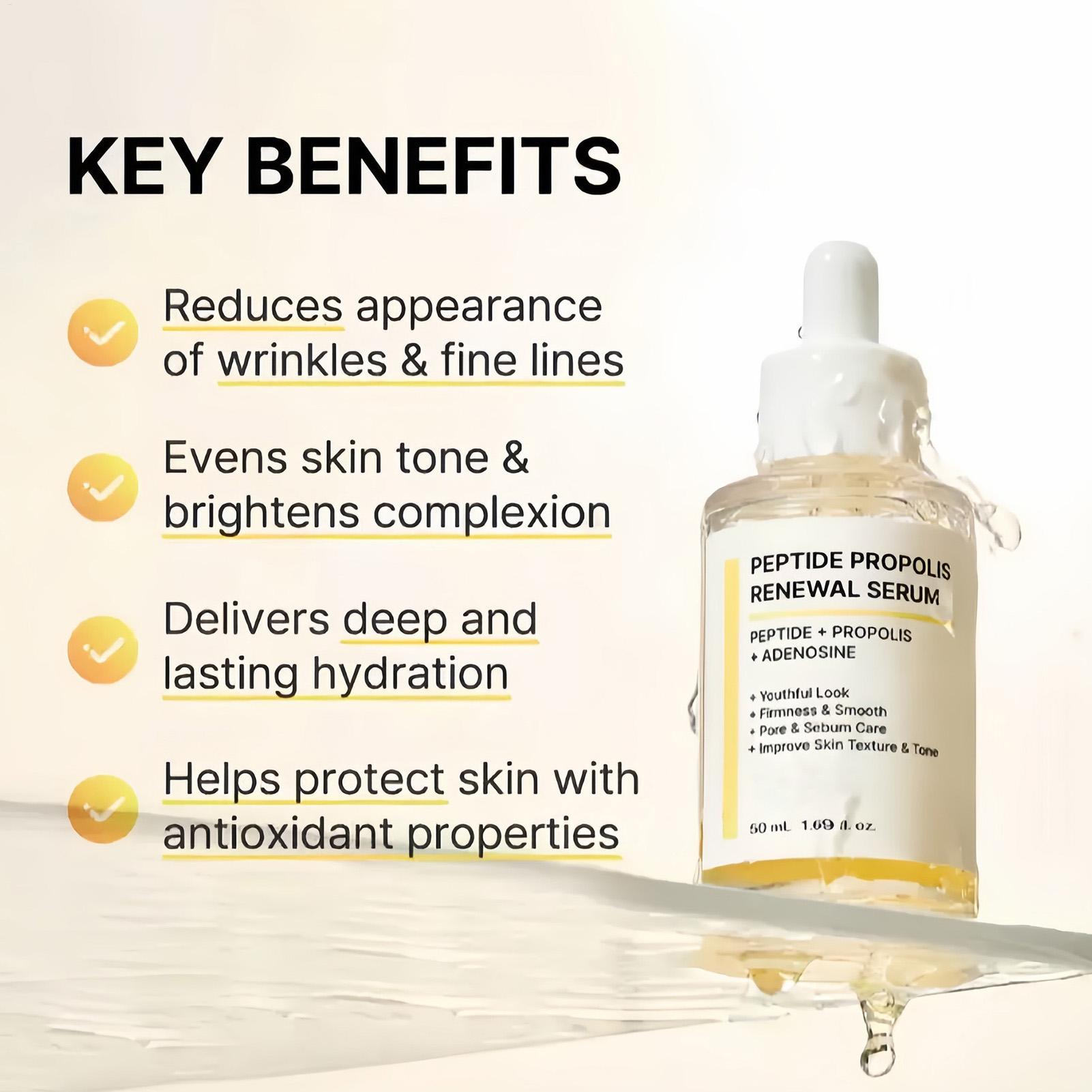 Moisturizing peptide dropolis  - Peptide Complex Serum のレビューと価格