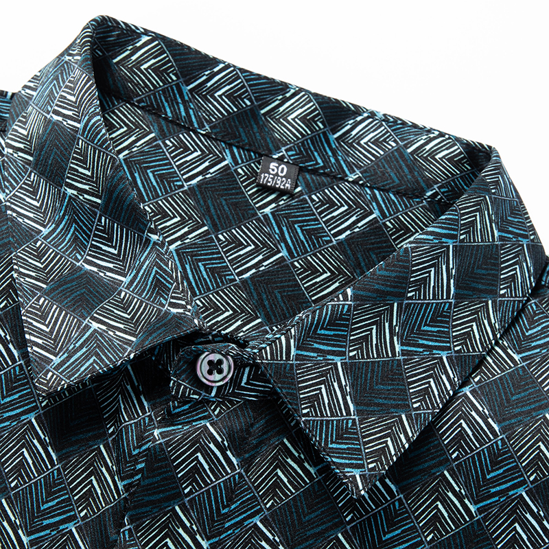 Luxurious Silk Print Shirts Fo - Luxury Skincare For Men のレビューと価格