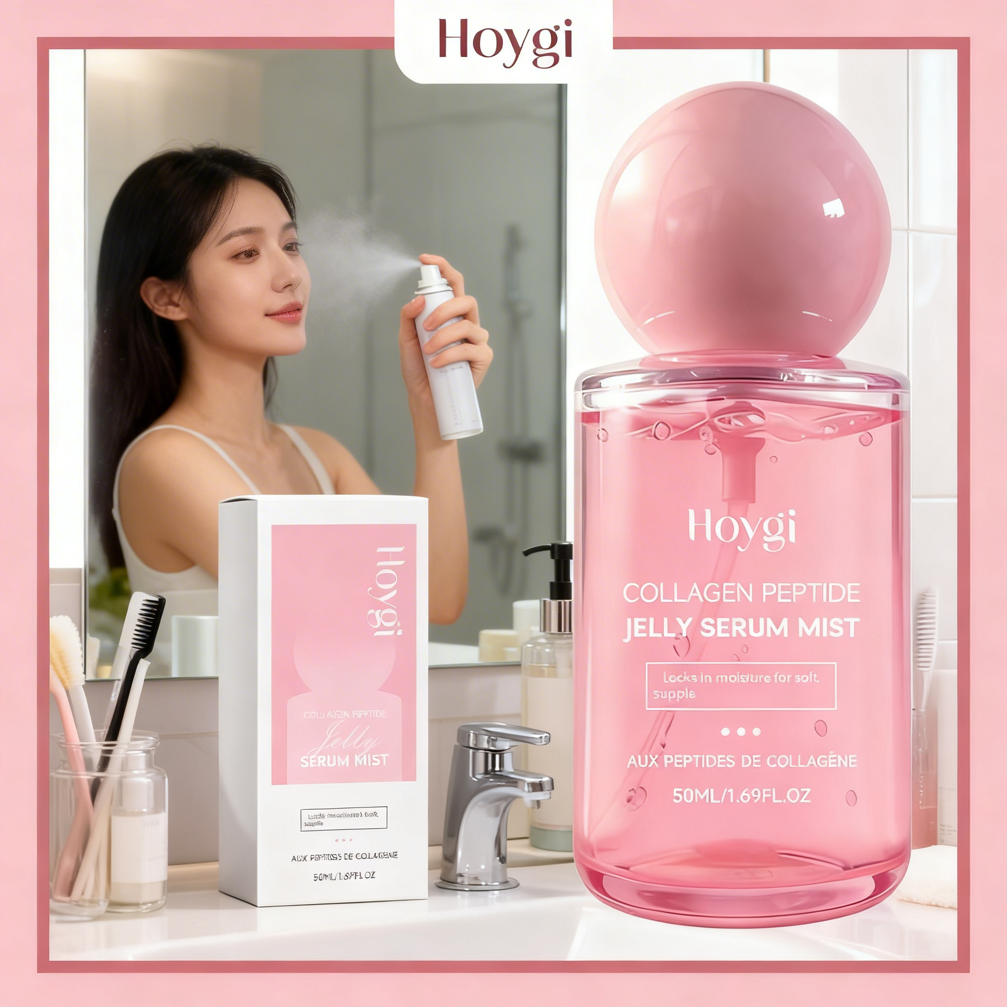 50ML 1/2/3PCS Collagen Peptide - Peptide Complex Serum のレビューと価格