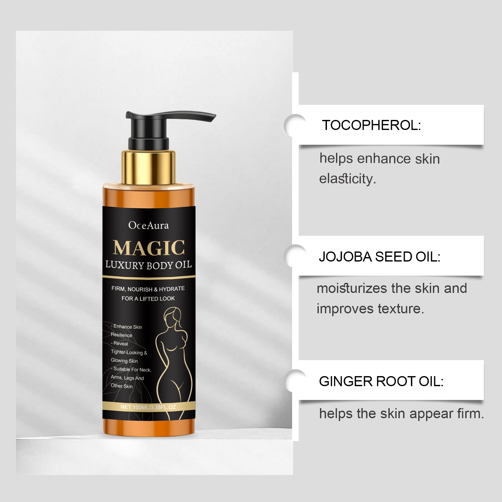 Luxury  Firming Body Oil Lifti - Luxury Skincare Essence のレビューと価格