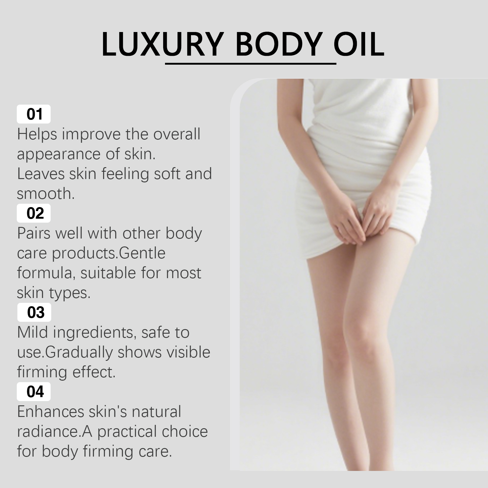Luxury  Firming Body Oil Lifti - Luxury Skincare Essence のレビューと価格