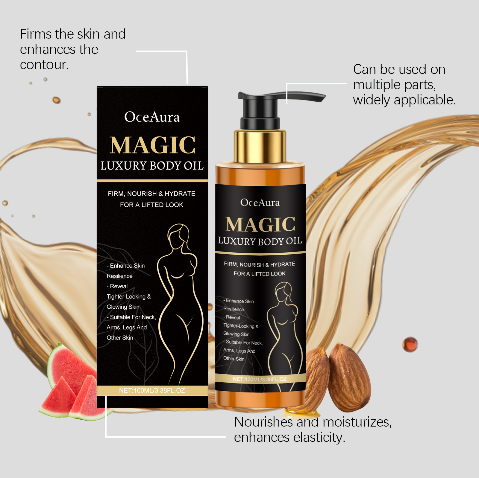 Luxury  Firming Body Oil Lifti - Luxury Skincare Essence のレビューと価格