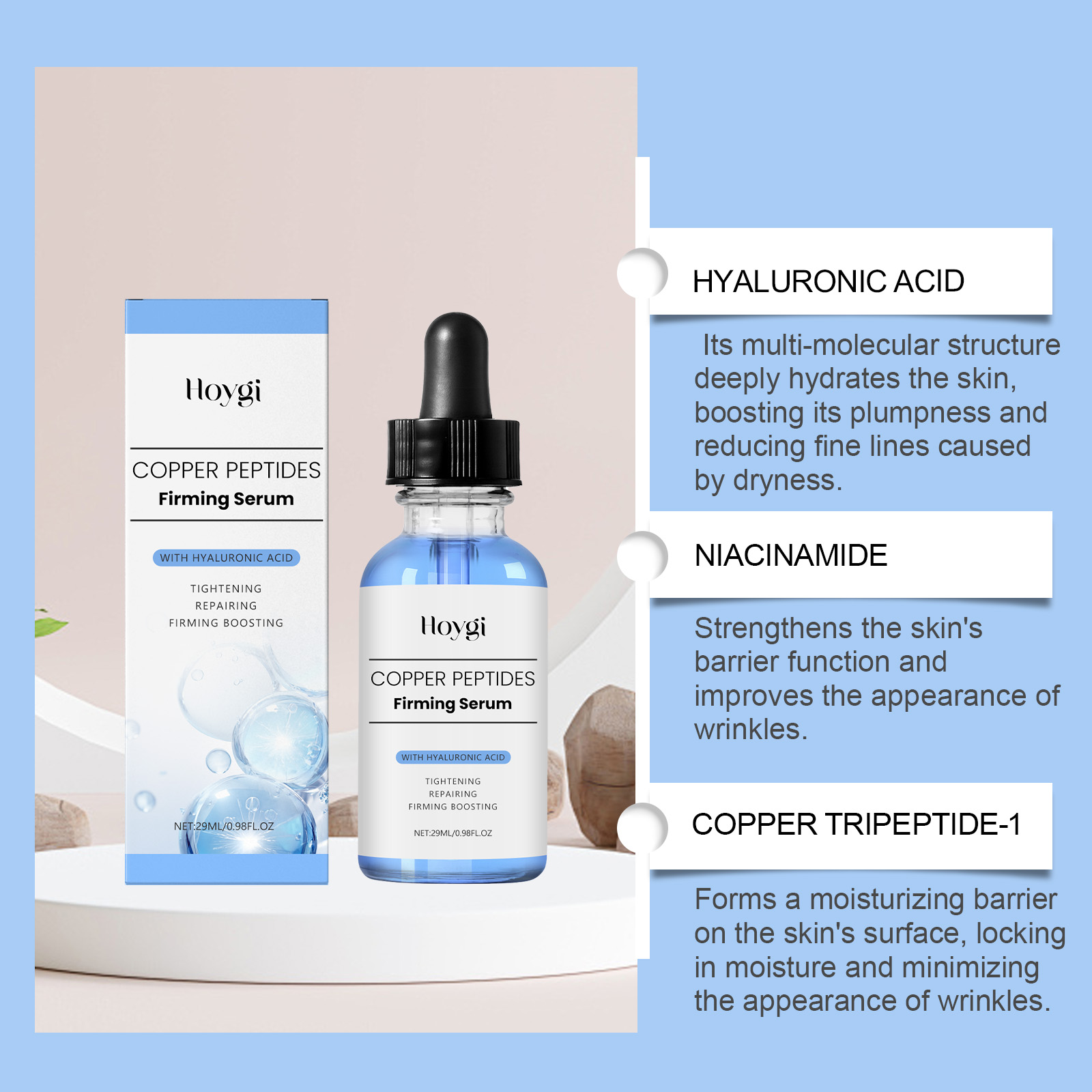 Copper Peptides Face Serum Fir - Peptide Complex Serum のレビューと価格