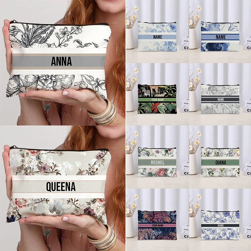 Custom Name Vintage Makeup Bag - Luxury Skincare And Makeup Brands のレビューと価格