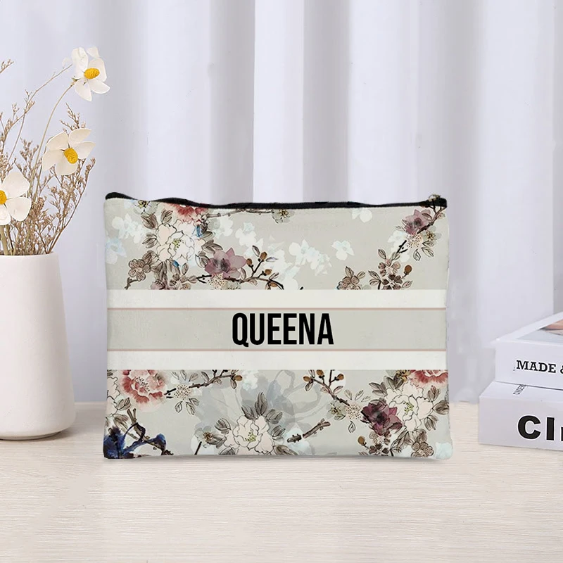 Custom Name Vintage Makeup Bag - Luxury Skincare And Makeup Brands のレビューと価格