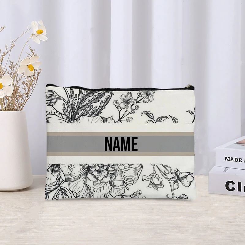 Custom Name Vintage Makeup Bag - Luxury Skincare And Makeup Brands のレビューと価格