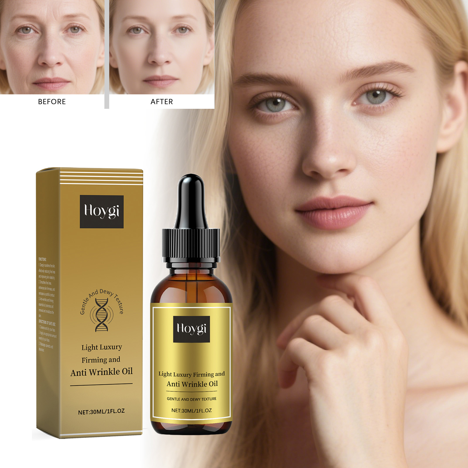 Firming Facial Care Oil Liftin - Luxury Natural Skincare のレビューと価格