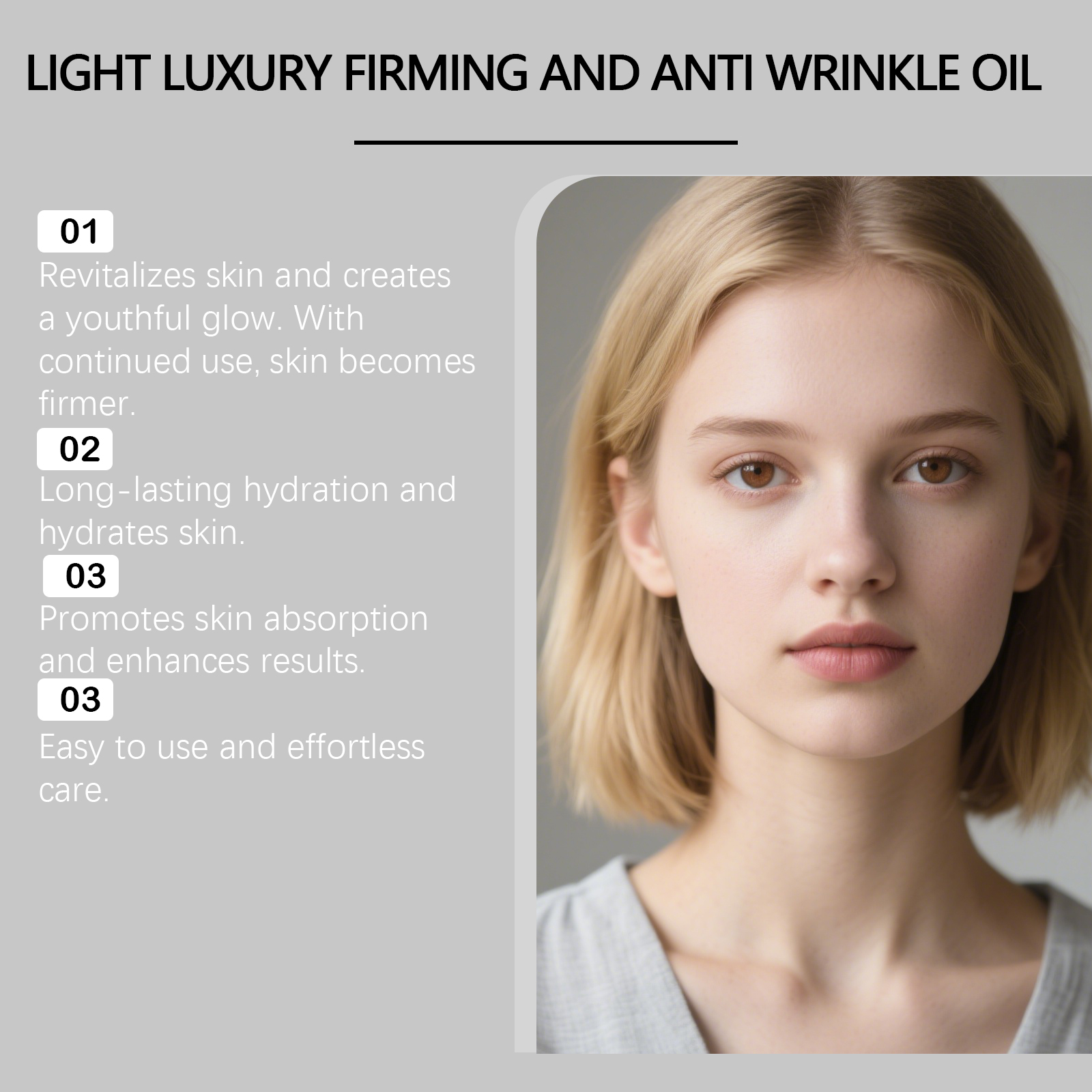 Firming Facial Care Oil Liftin - Luxury Natural Skincare のレビューと価格