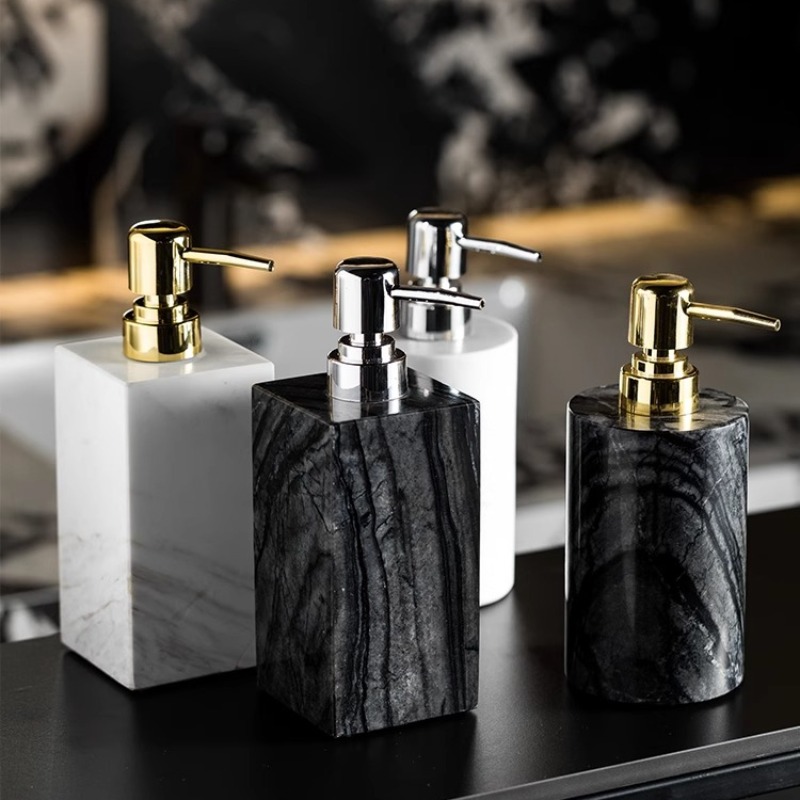 Natural Marble Soap Dispenser  - Luxury Natural Skincare のレビューと価格