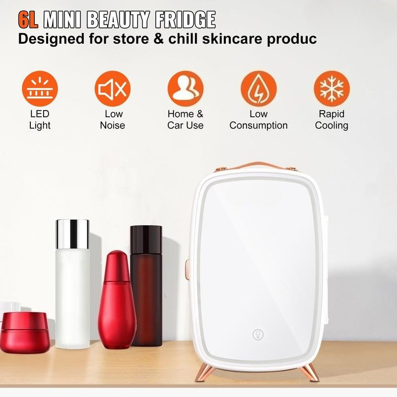 Vevor Mini Fridge for Bedroom, - Luxury Skincare Fridge のレビューと価格