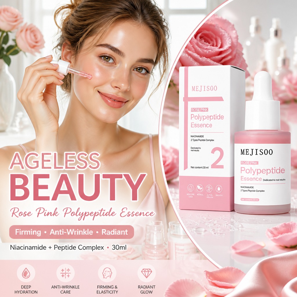 Rose Pink Peptide Essence – Ni - Peptide Complex Serum のレビューと価格